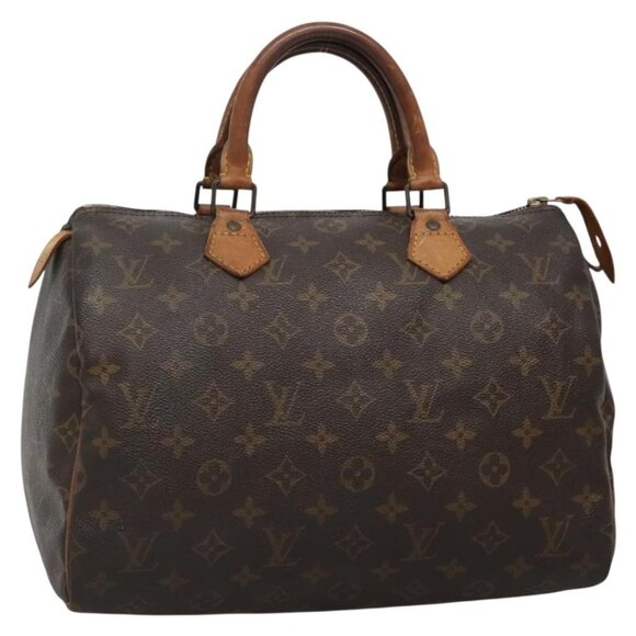 LOUIS VUITTON Monogram Speedy 30 Hand Bag - Picture 11 of 15